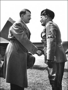2.09 Первая встреча Адольфа Гитлера и Бенито Муссолини 1934