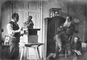 Паоло Трубецкой и Лев Толстой