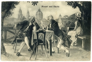 Необычный розыгрыш Моцарта над Гайдном