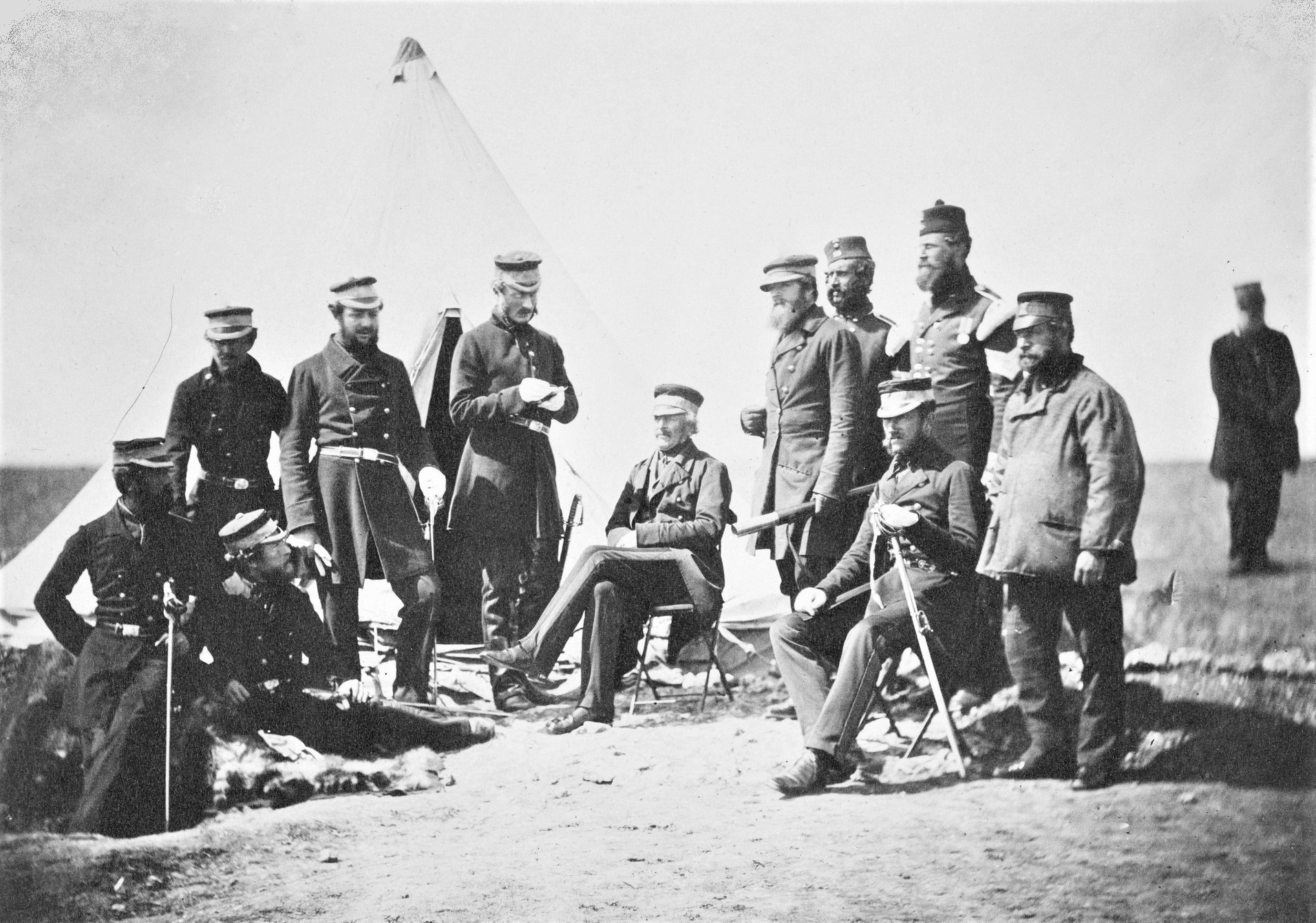 Военные 1800 годов. Русские солдаты Крымской войны 1853-1856.