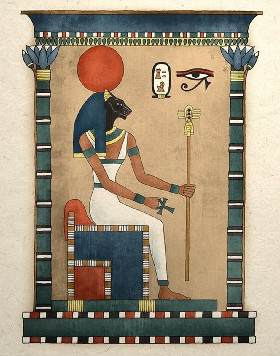 богиня бастет в древнем египте фото
