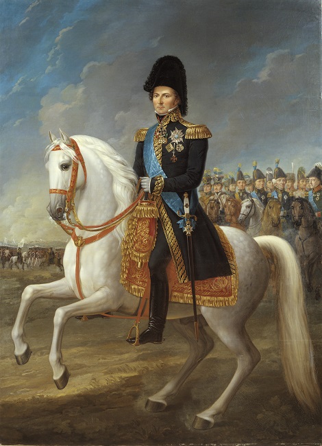 1.02 Karl XIV Johan king of Sweden and Norway painted by Fredric Westin