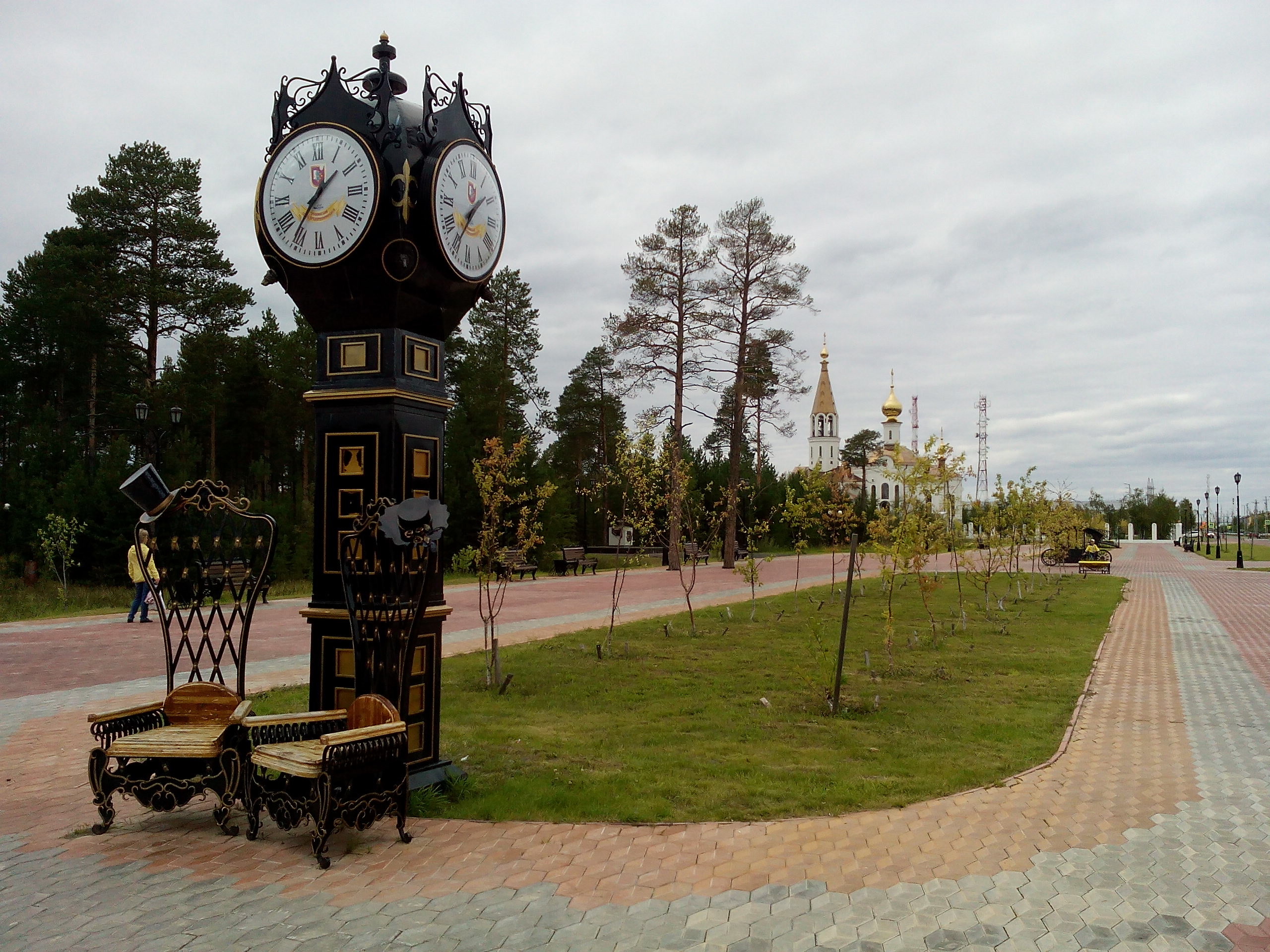 Парк в Губкинском ЯНАО