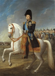 1.02 Karl XIV Johan king of Sweden and Norway painted by Fredric Westin